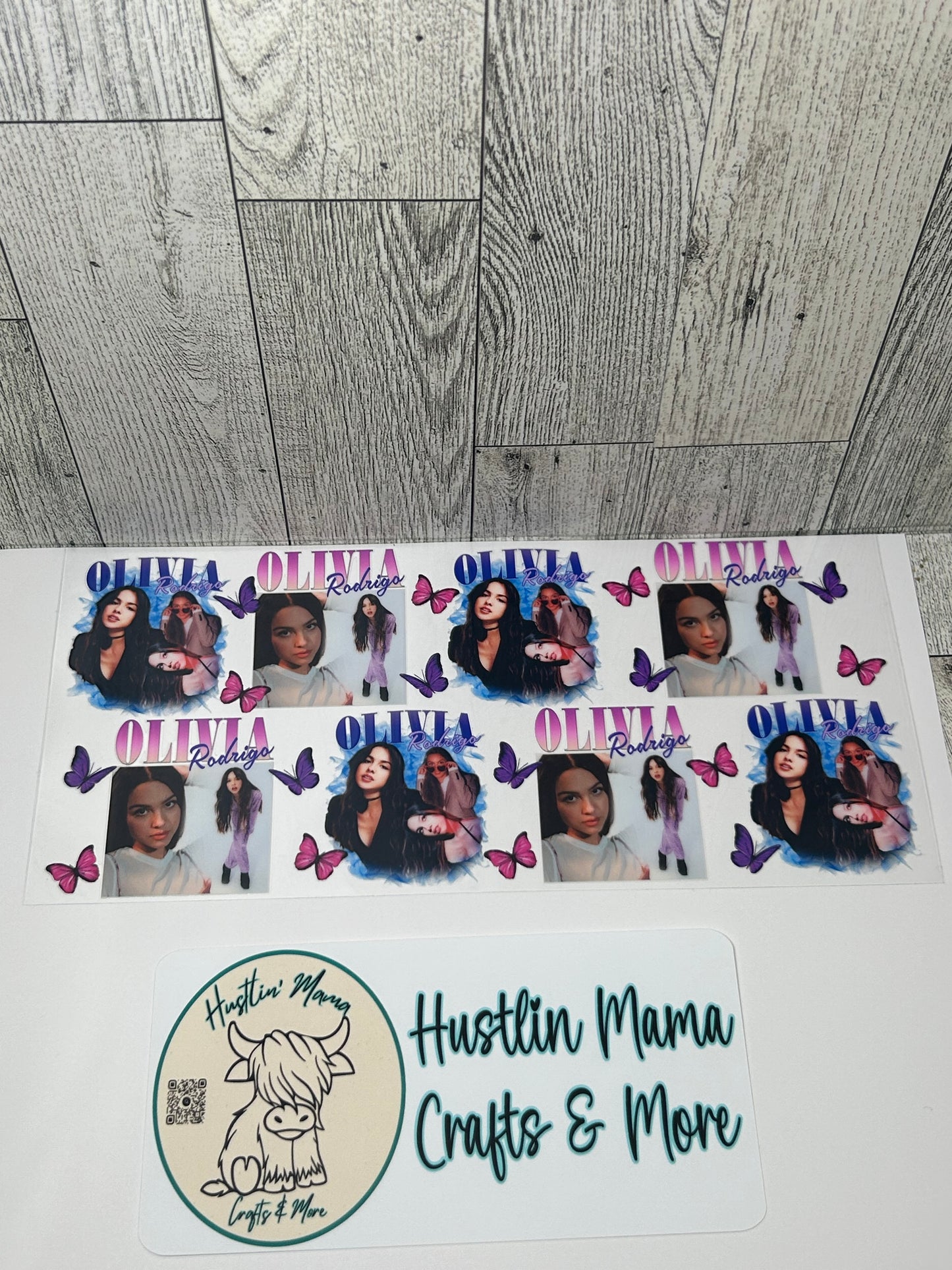 Olivia R #A7 UVDTF WRAP