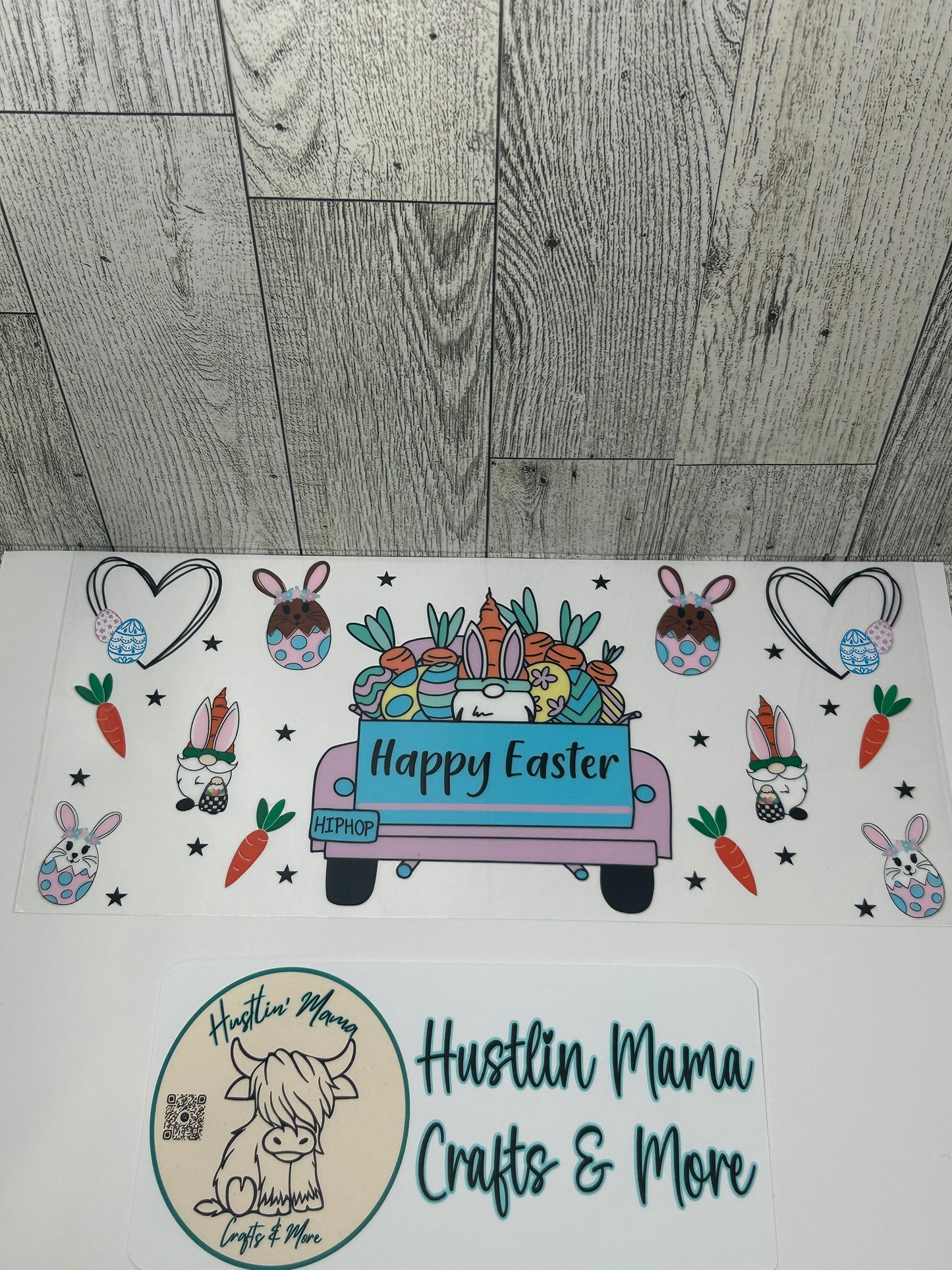 Happy Easter Truck #E3 UVDTF