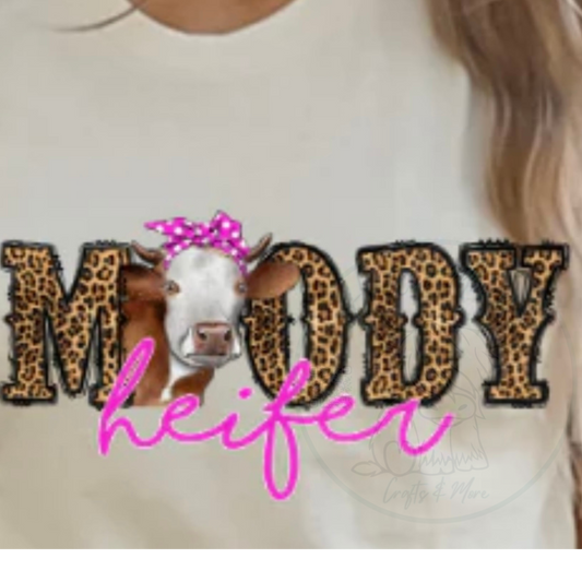 Moody Heifer (cheetah pink)