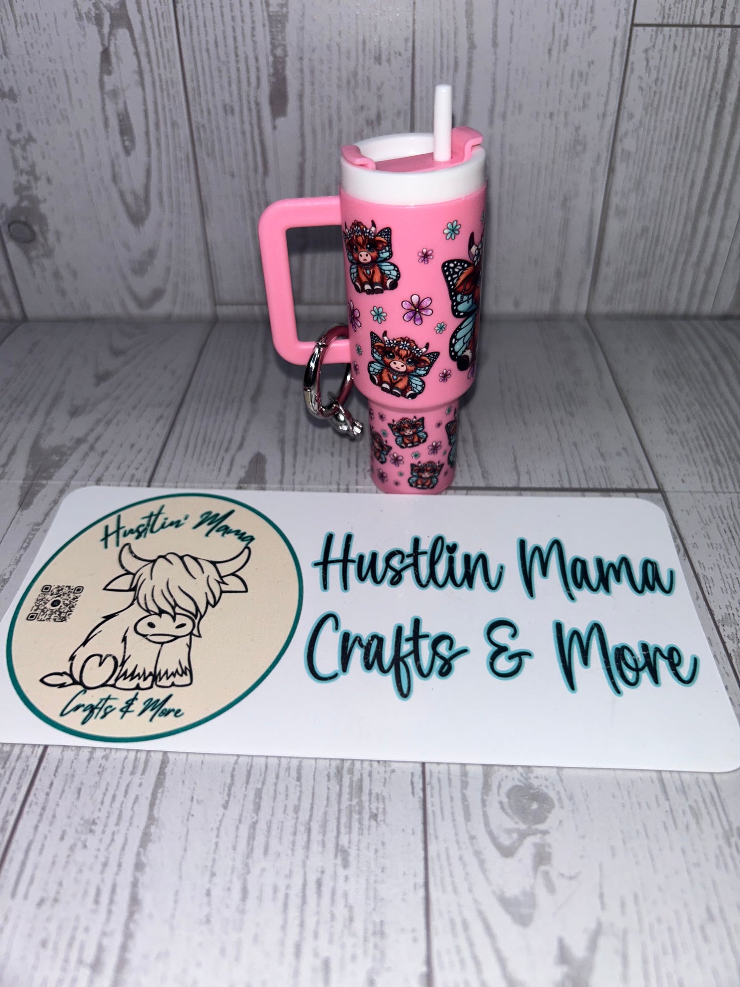 Heifer Mini Tumbler Keychain