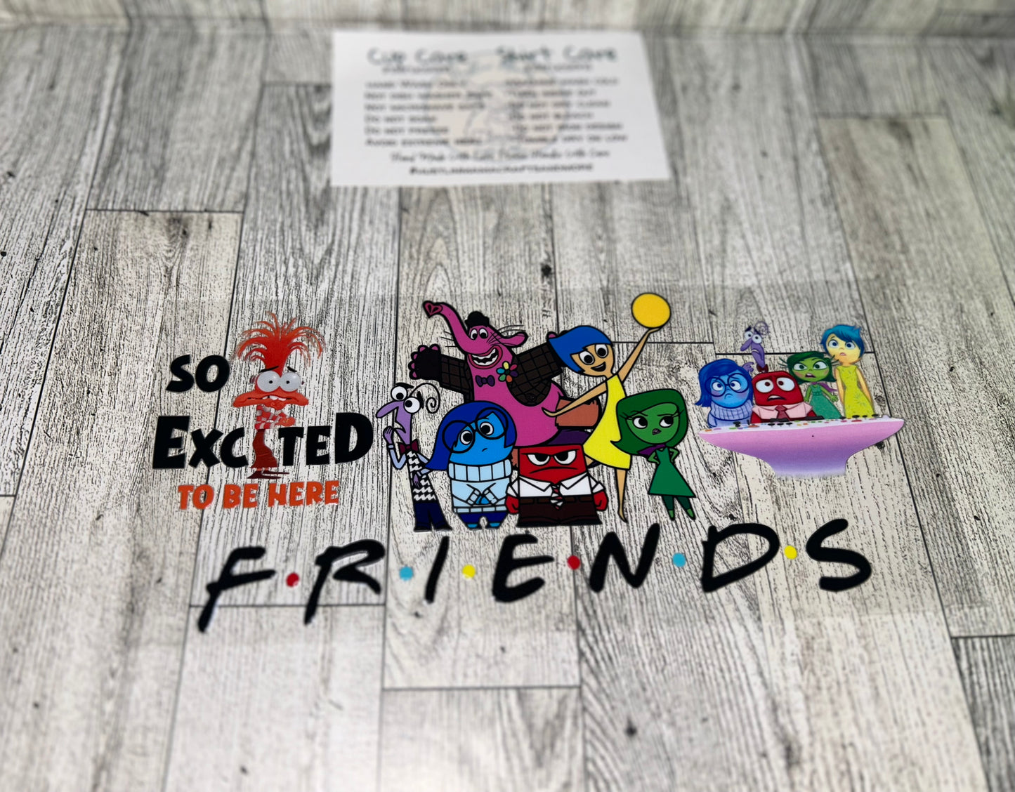 Inside Out Friends #K42 UVDTF