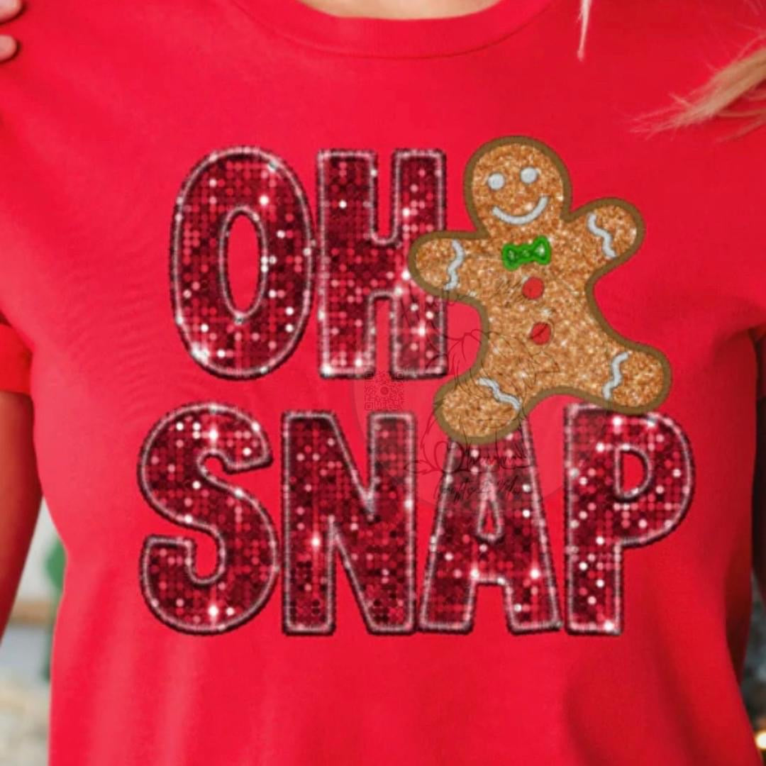 Oh SNAP FULL COLOR ScreenPrint (adults)