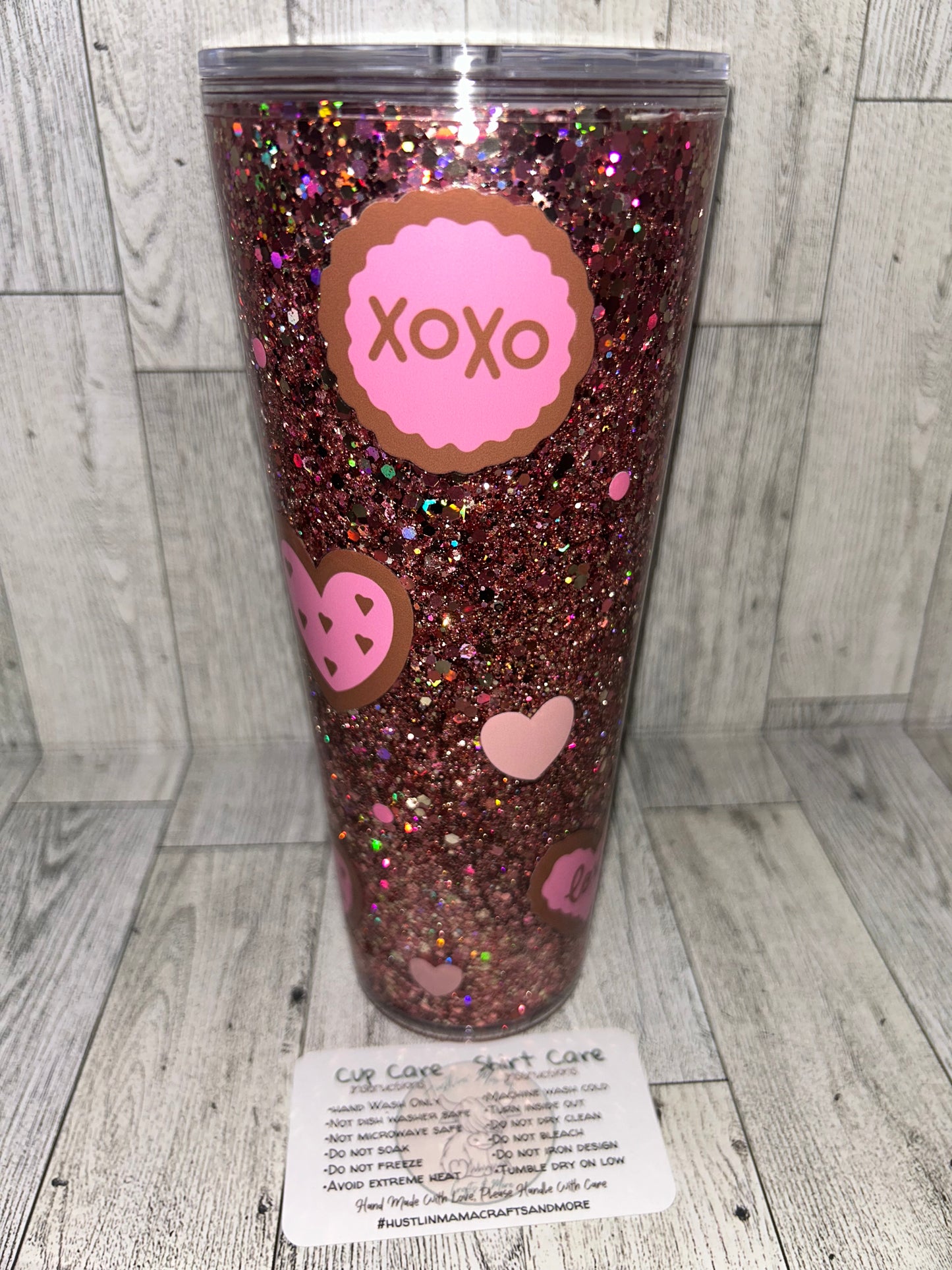 Love Acrylic 24oz Snowglobe