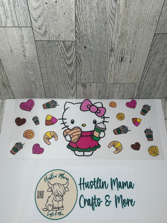 Kitty Pan Dulce #K16 UVDTF