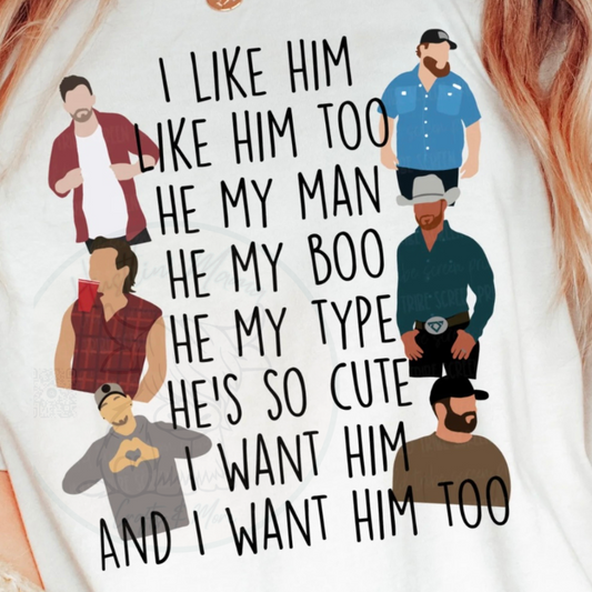 I Like Him Country Artists