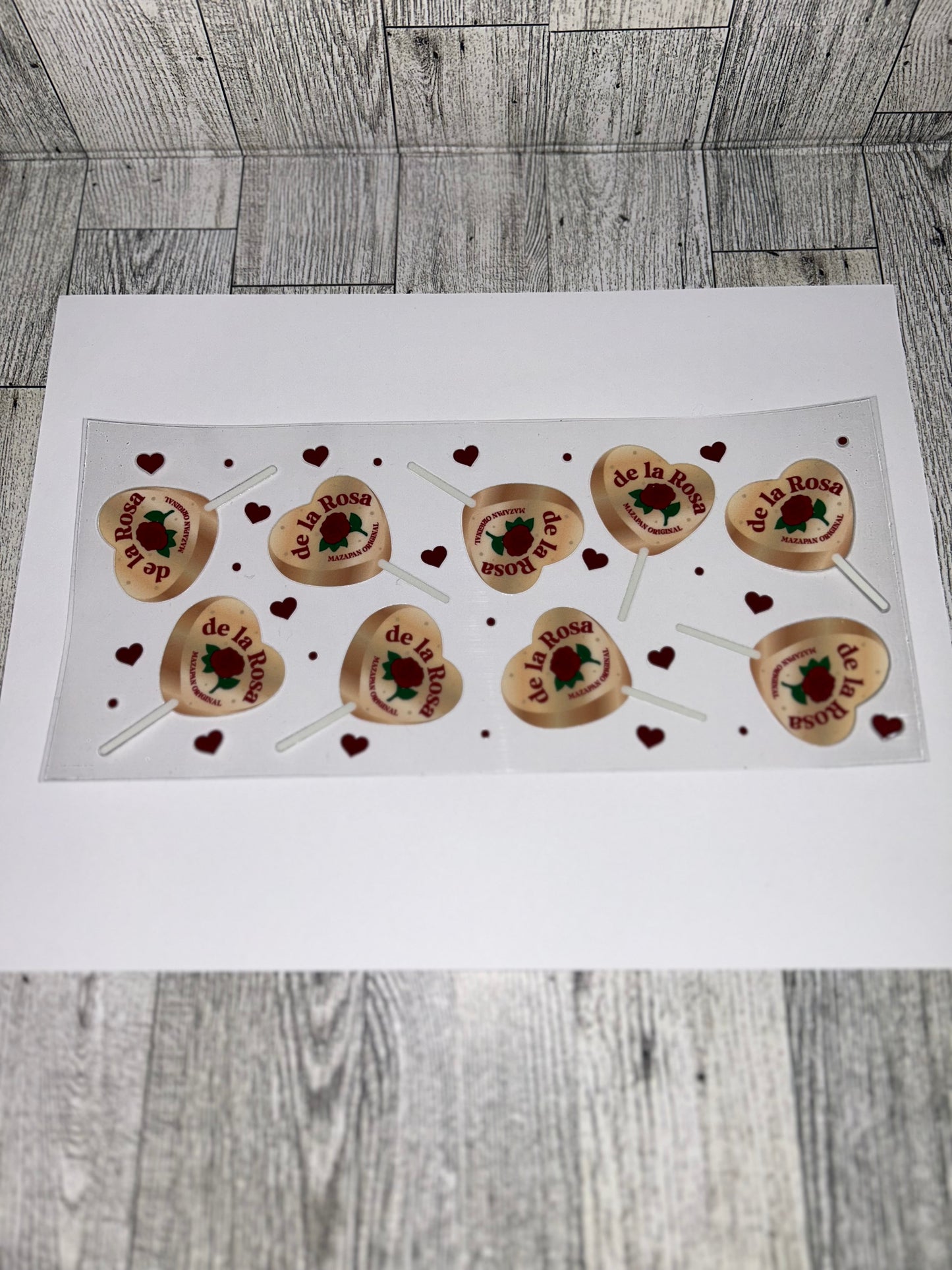 Mazapan Valentine Pops #V7 UVDTF