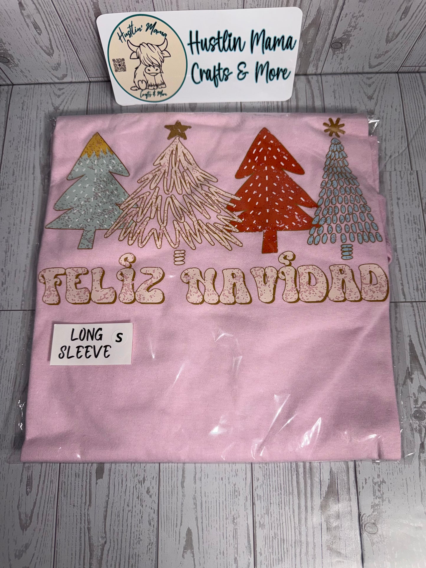 Feliz Navidad (pink)