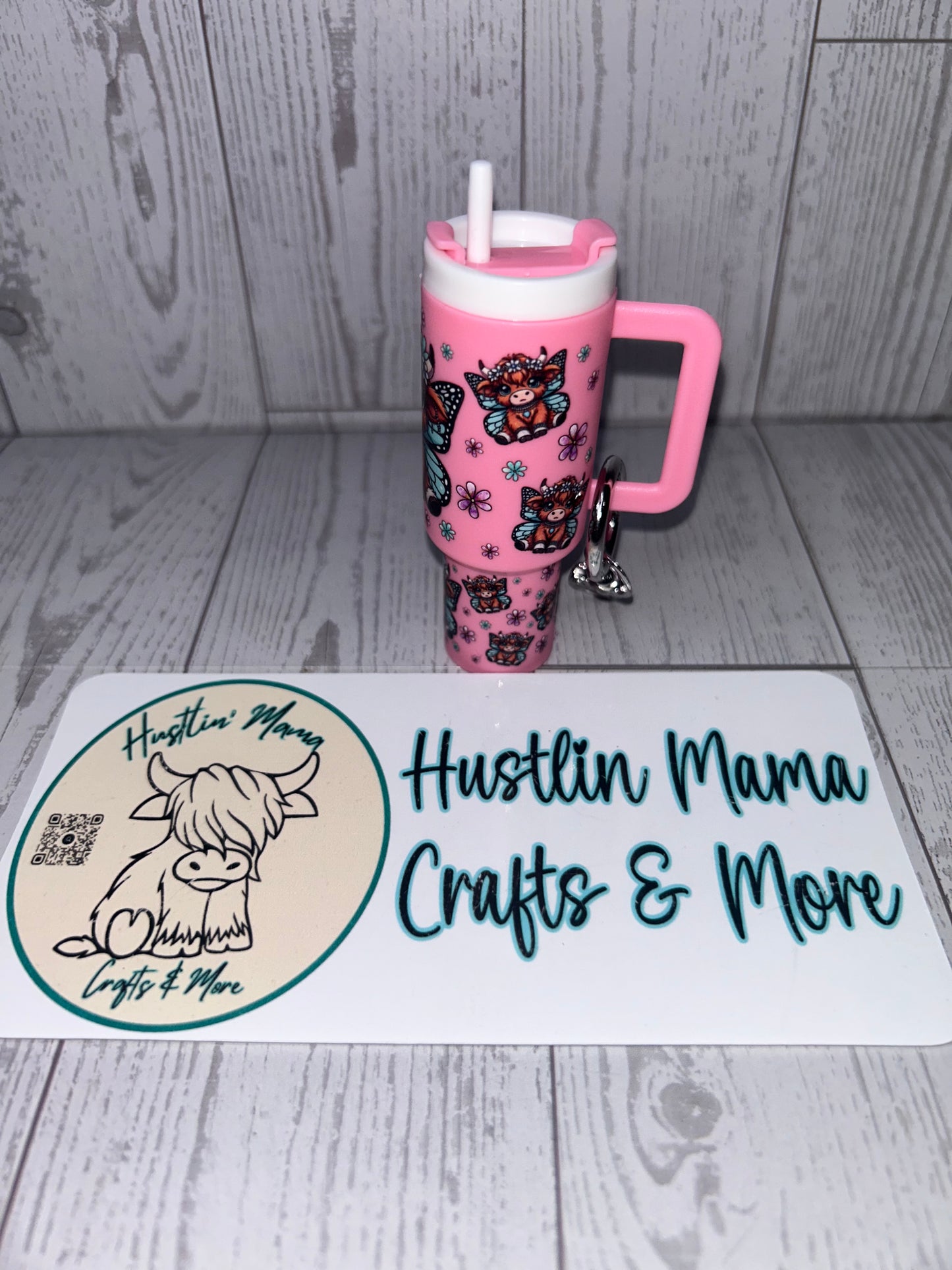 Heifer Mini Tumbler Keychain