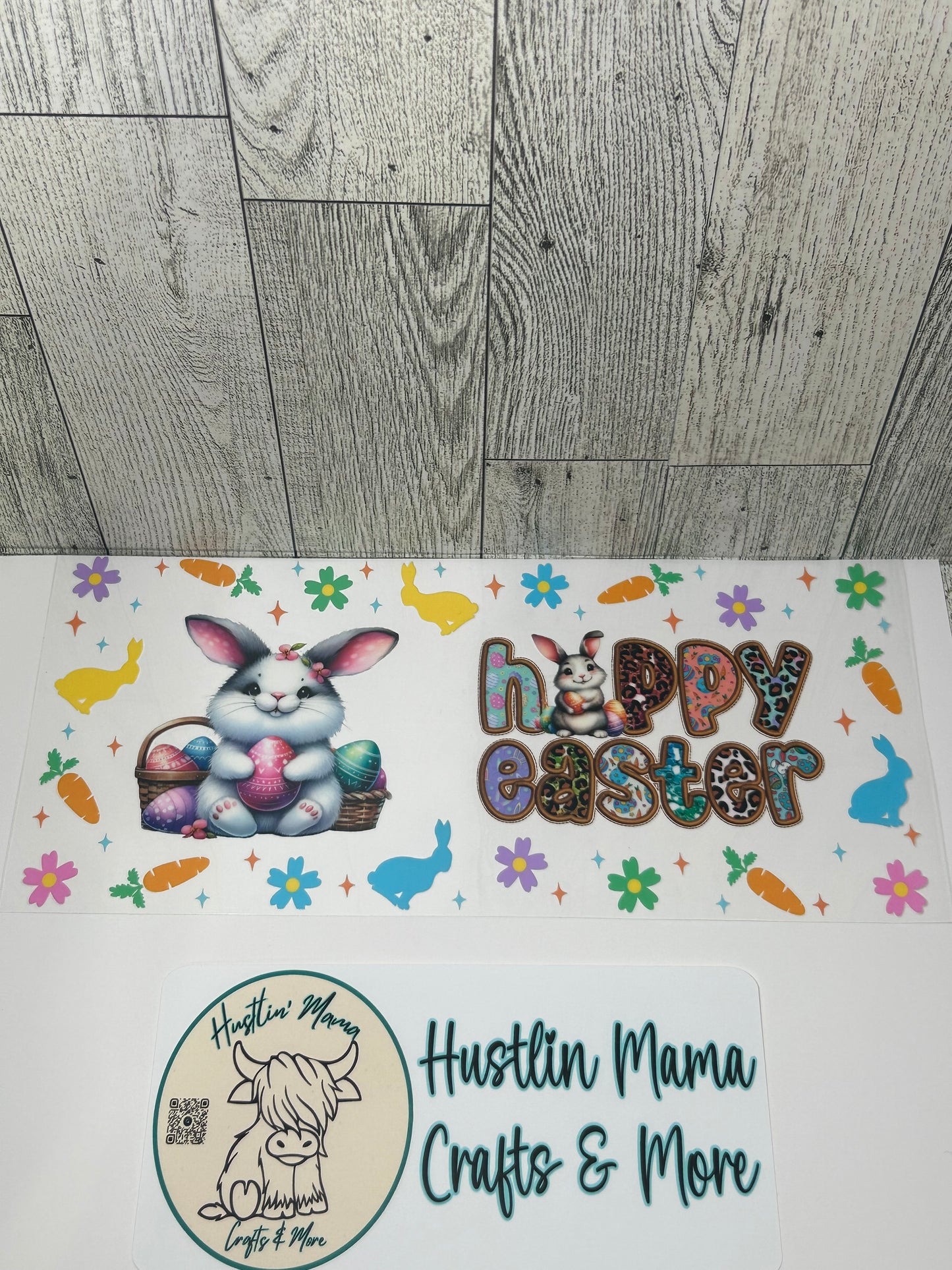 Hoppy Easter Bunny#E4 UVDTF