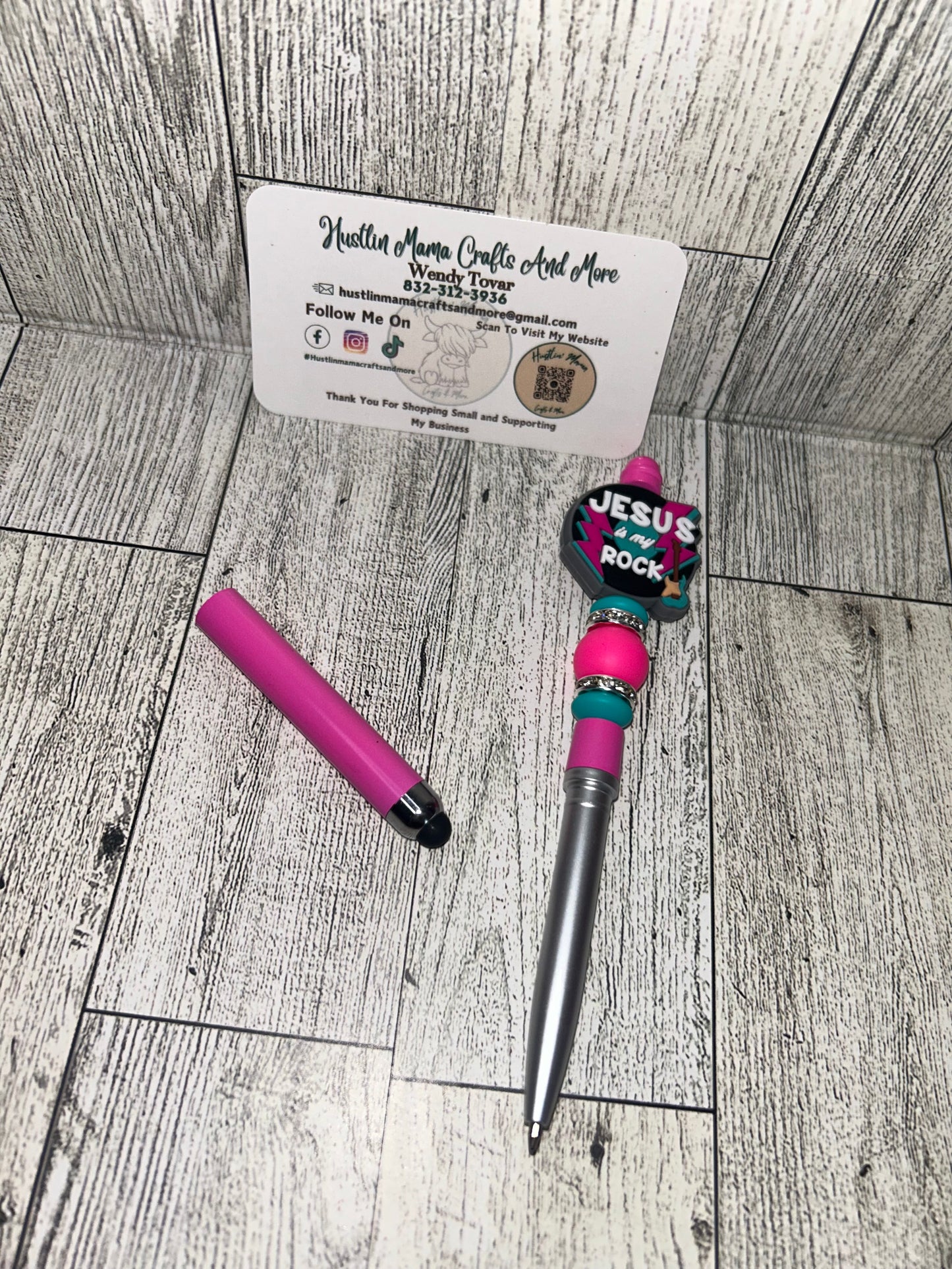 Jesus is My Rock Stylist Pen
