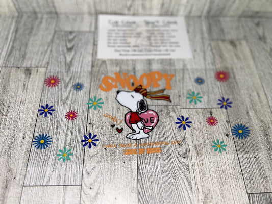 Snoopy #K11 UVDTF