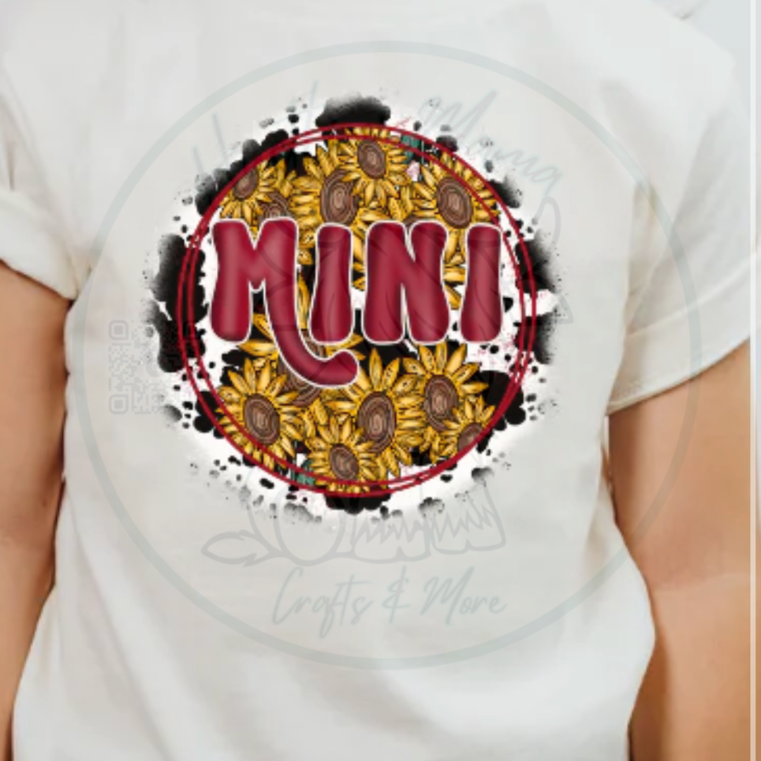Red Mini Cow Print (kids)