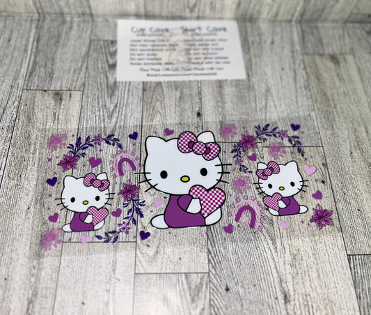 Purple Gatita #K51 UVDTF