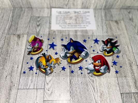 Blue Hedgehog & Friends #K15 UVDTF