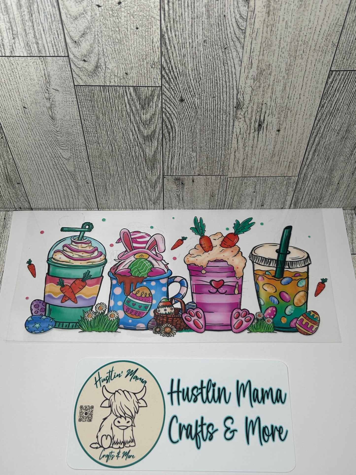 Easter Lattes #E7 UVDTF WRAP