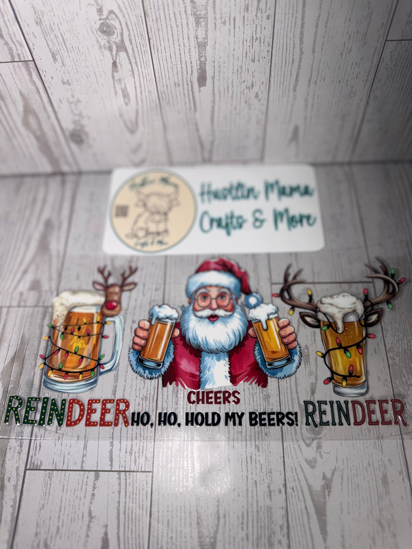 Reindeer Cheers #C17 UVDTF