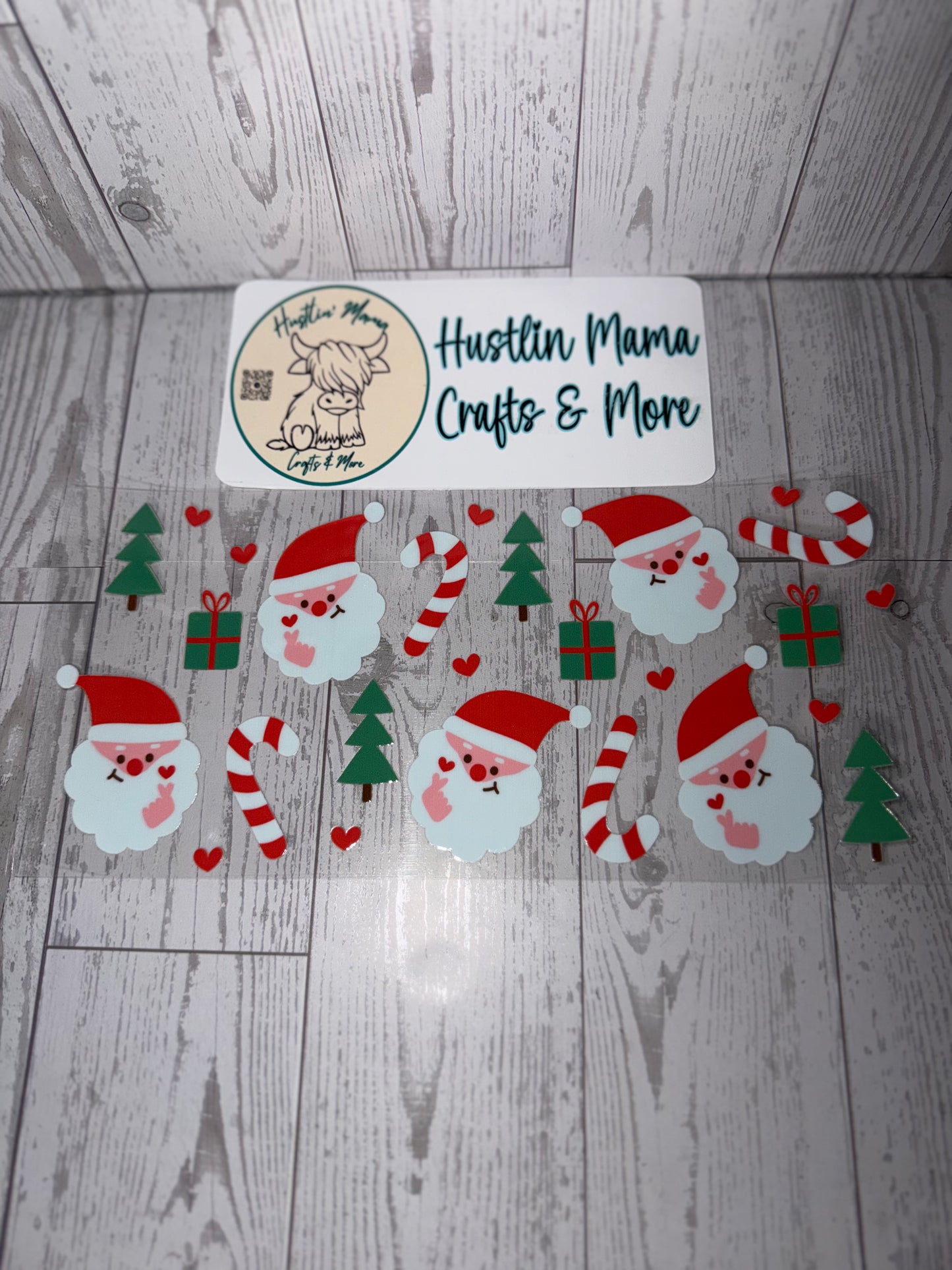 Santa Christmas #C24 UVDTF