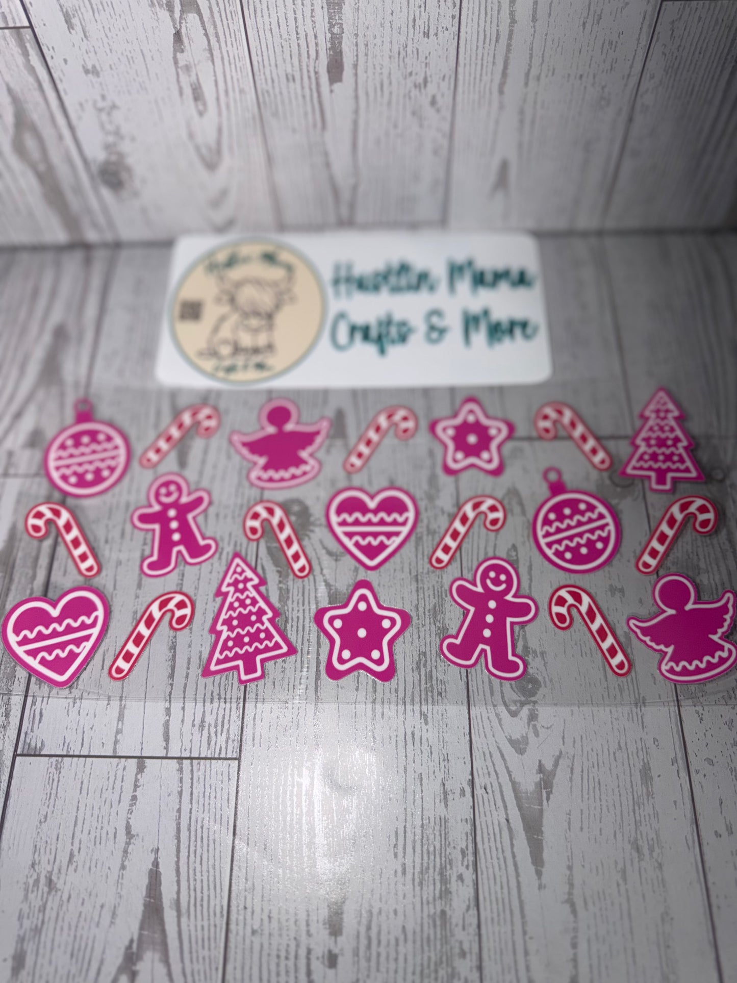 Pink Christmas #C20 UVDTF