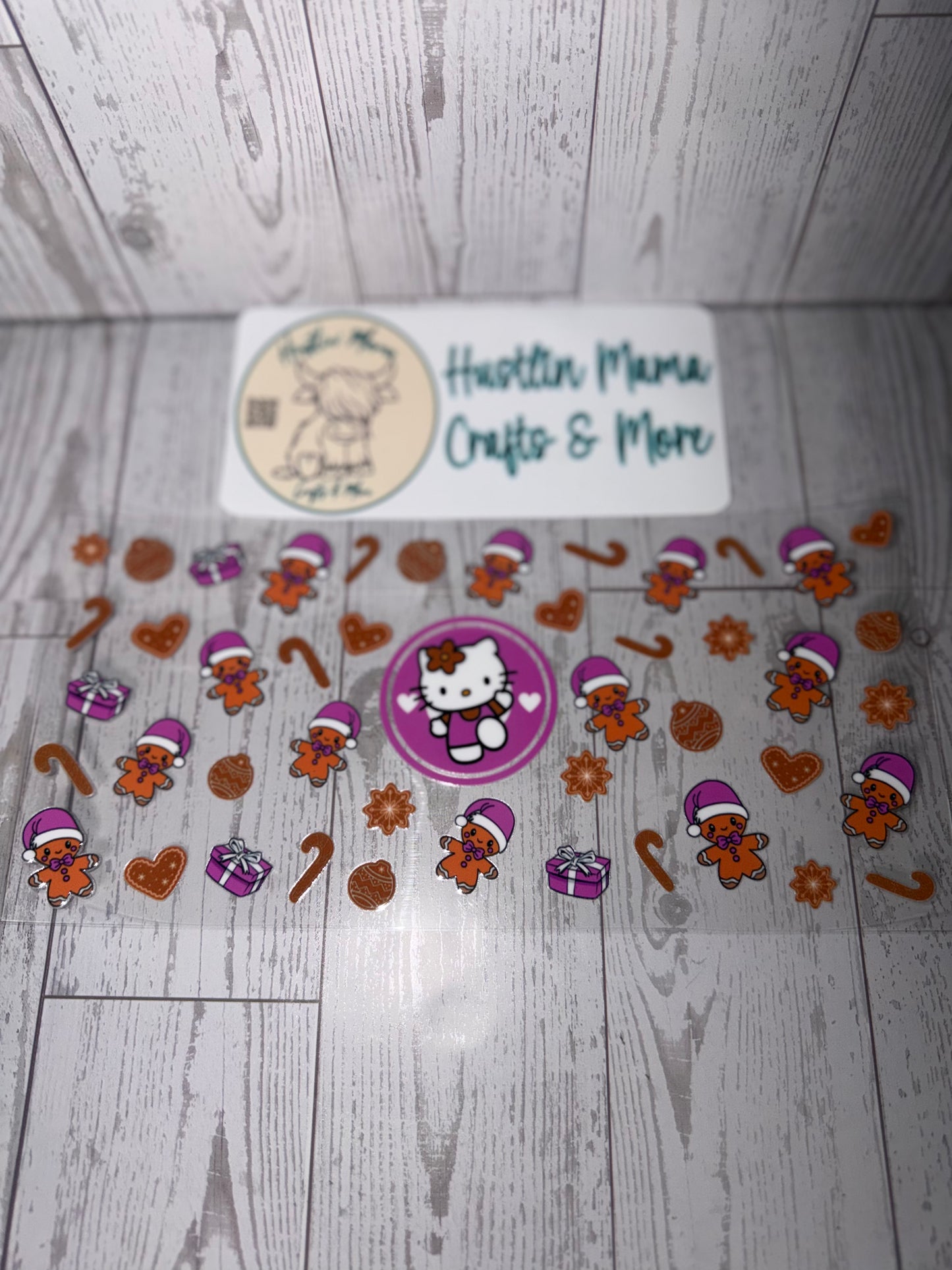 Ginger Kitty #C22 UVDTF