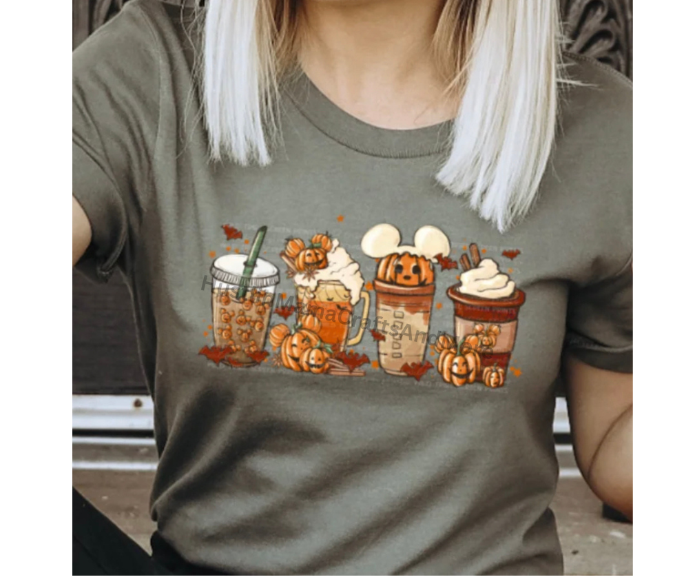 Mouse Pumpkin Lattes