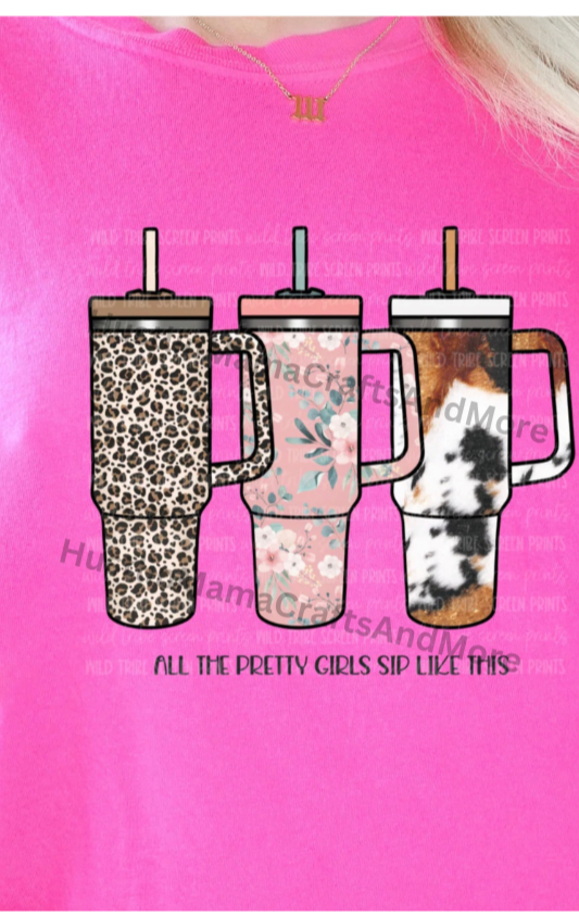 All Pretty Girls Sip Like This
