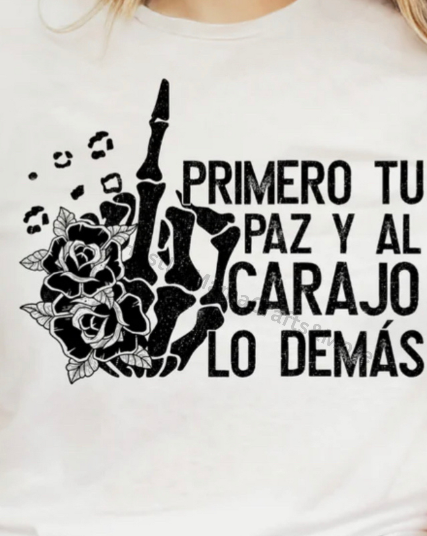 Primero Tu Paz (black ink)