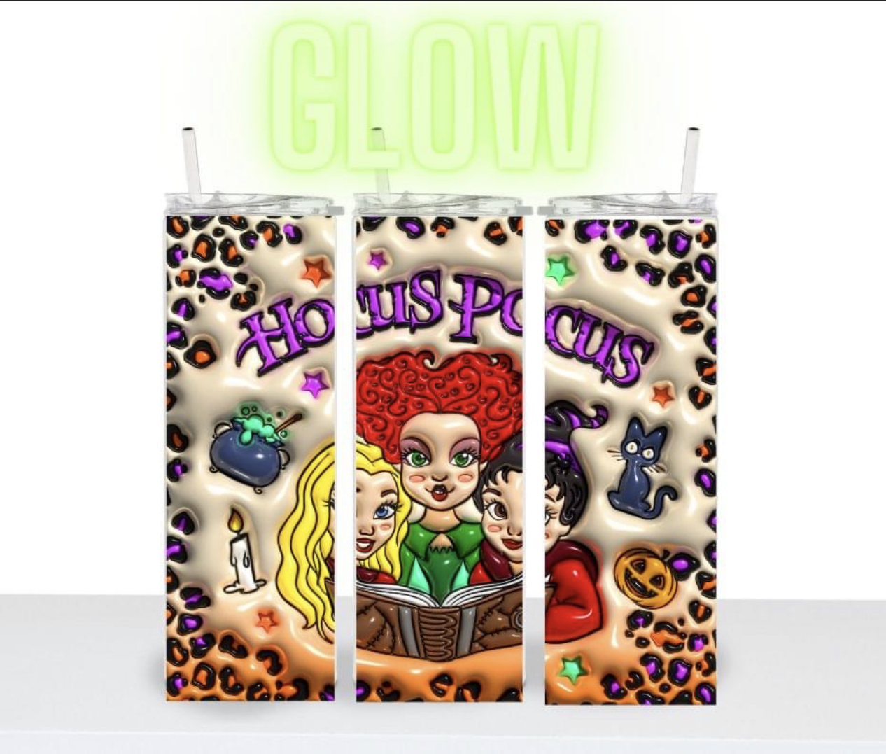 Glow in the Dark Three Sisters