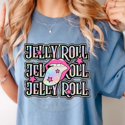 Jelly Roll FULL COLOR Screen Print (Adults)