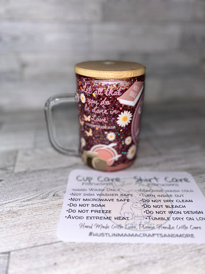 Cafecito y Jesusito Mug (snow globe)