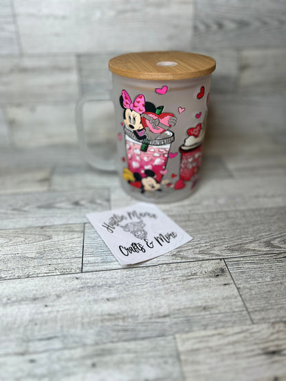 Pink love mouse Mug