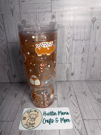 Christmas Treat Lava Flow Snowglobe