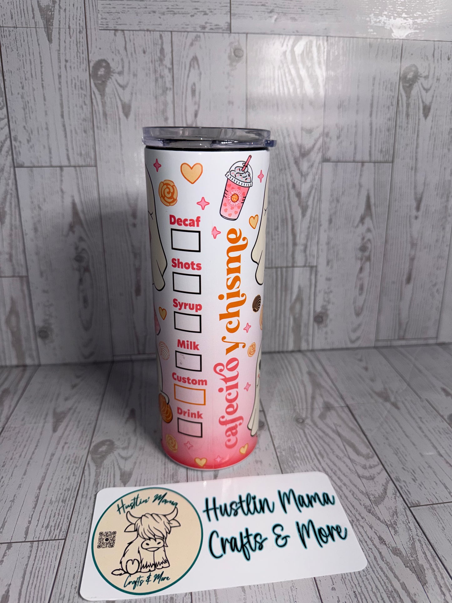 Cafecito y Chisme Tumbler