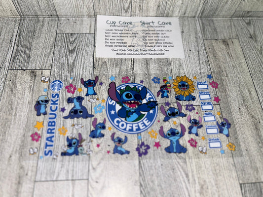 Blue Alien Starbies #K19 UVDTF