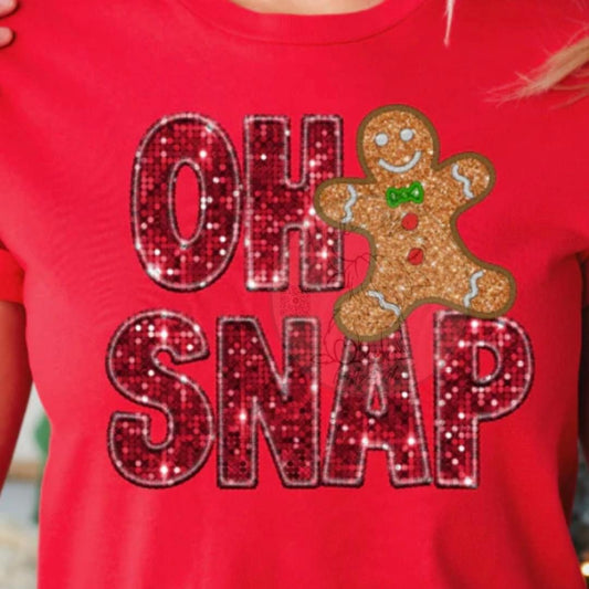 Oh SNAP FULL COLOR ScreenPrint (adults)