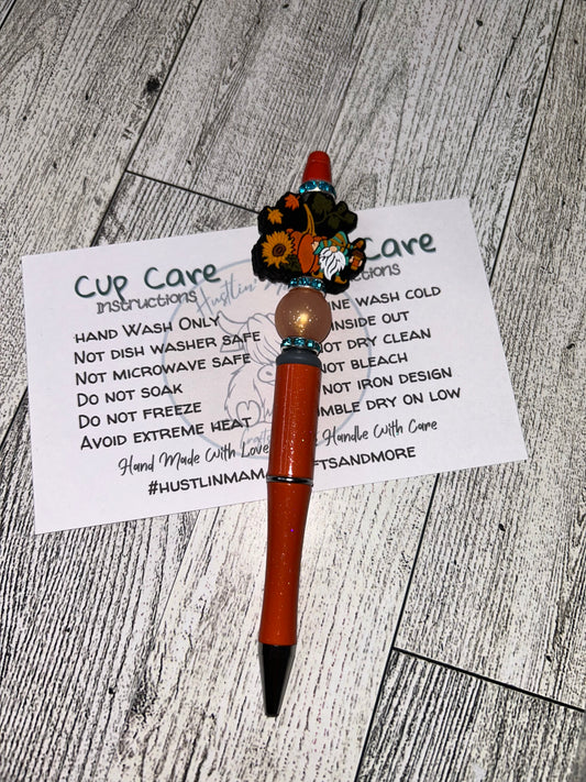 Gnome Pumpkin Pen