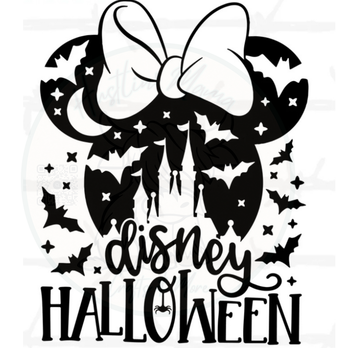 Isney Halloween Single Color Screen Print (Adults)