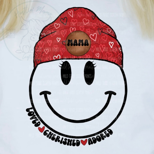 Mama Heart Beanie