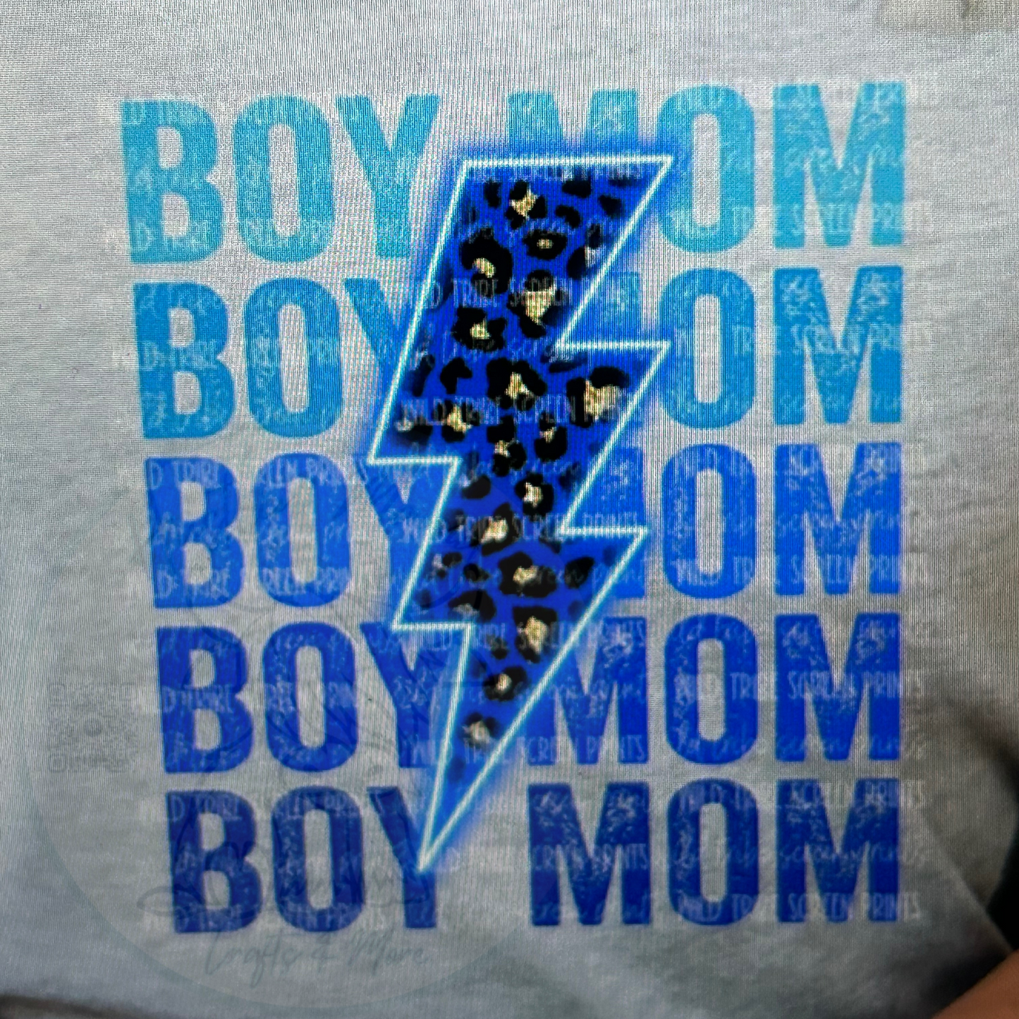 Boy Mom Stacked Bolt