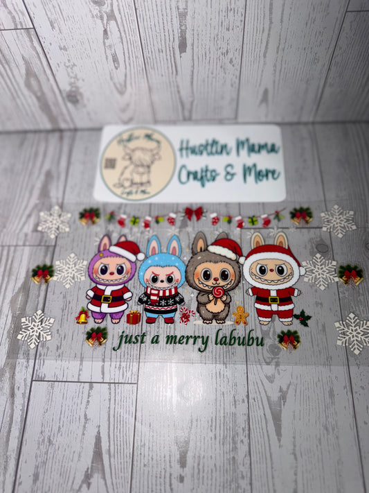 Merry Labubu #C3 UVDTF