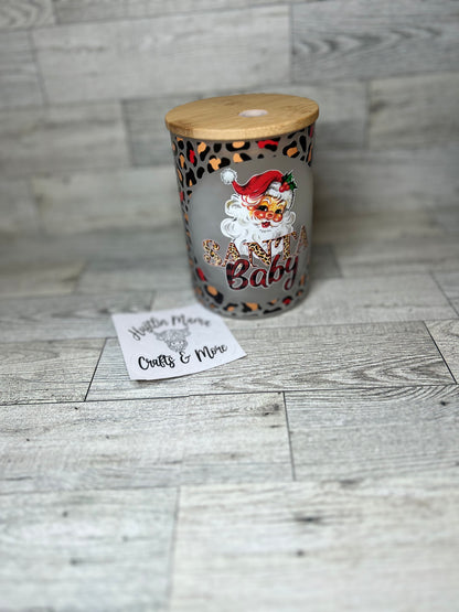 Santa baby cheetah Mug