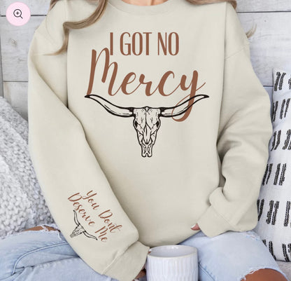 I Got No Mercy FULL COLOR Screen Print (Adults)