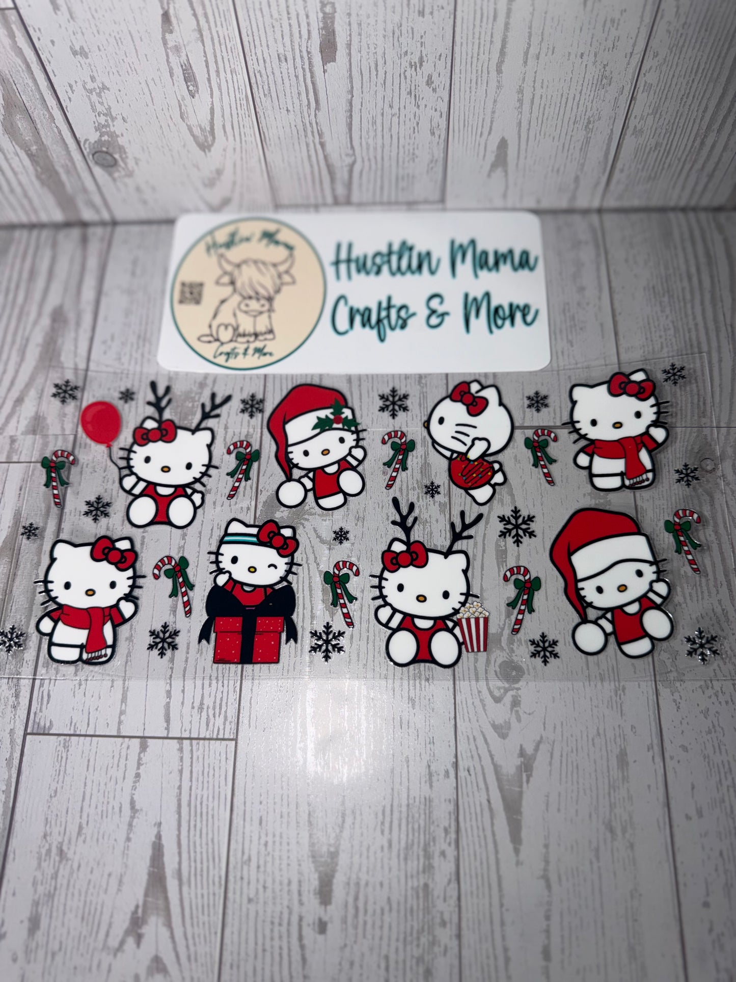 Kitty Christmas #C4 UVDTF