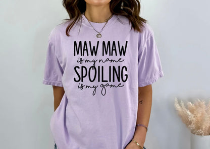 Maw Maw Single Color Screen Print (Adults)