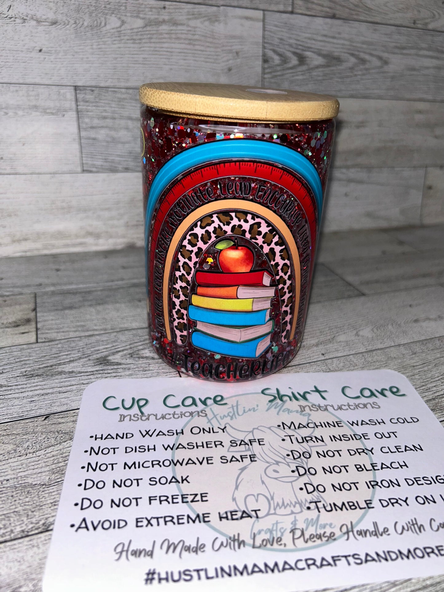 Teacher Life Mug (snowglobe)