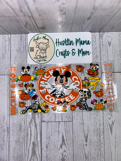 Pumpkin Mouse #H7 UVDTF