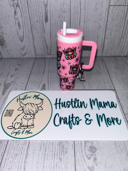 Heifer Mini Tumbler Keychain