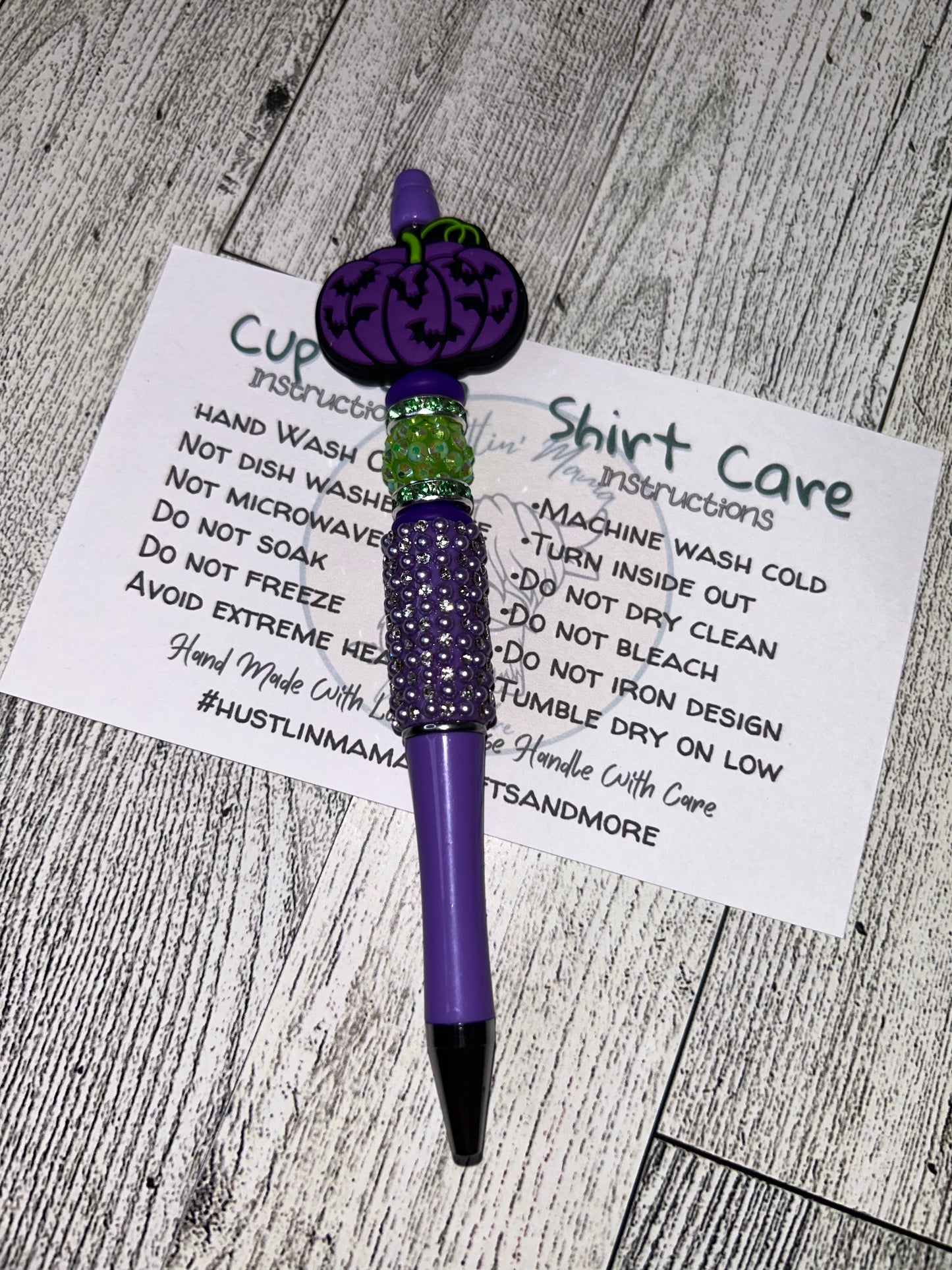 Purple Pumpkin Pen