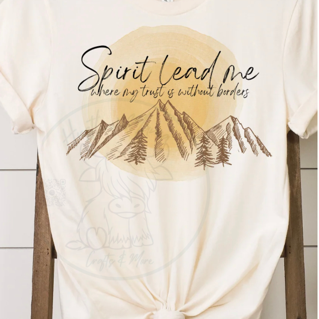 Spirit Lead Me (brown mountains)