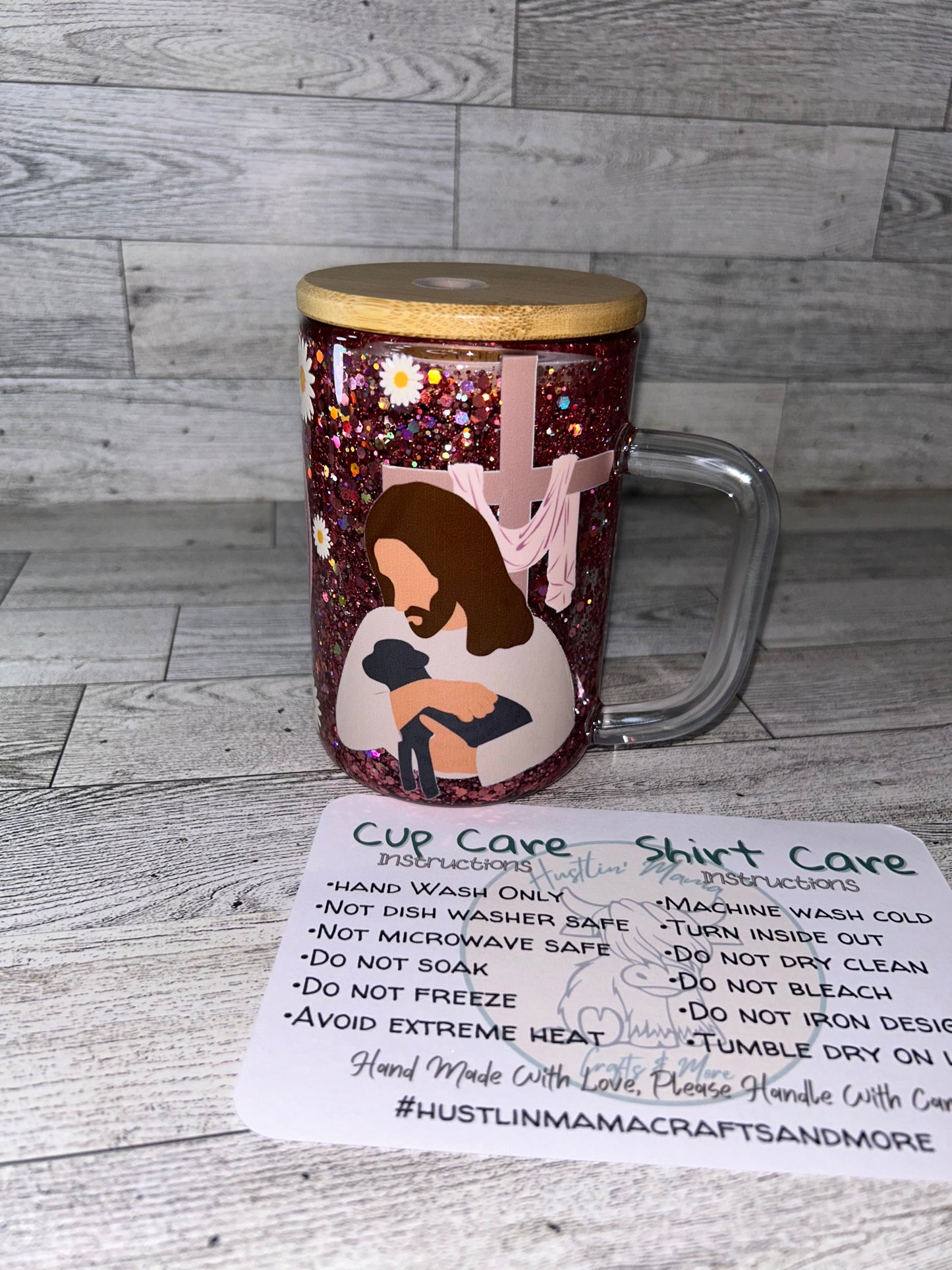 Cafecito y Jesusito Mug (snow globe)