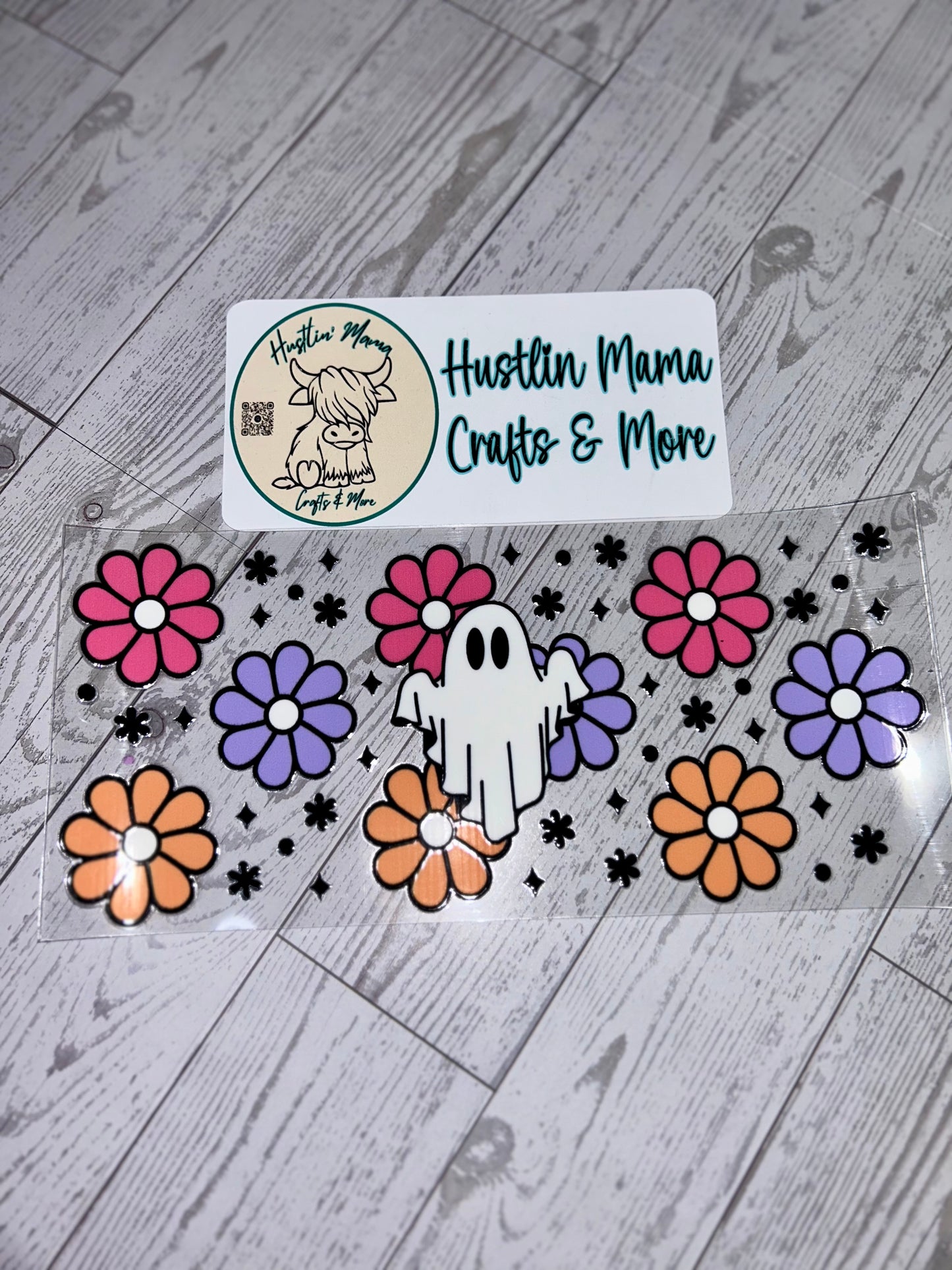 Ghost Flower #H6 UVDTF